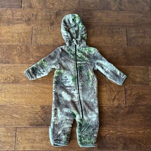 Browning Camouflage Baby Hooded Suit 6 Months